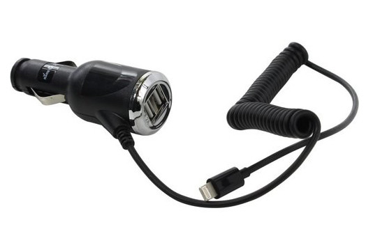 Автомобильнoе зарядное устройство, Espada ACU 2UI, черный - фото 2 - id-p92378453