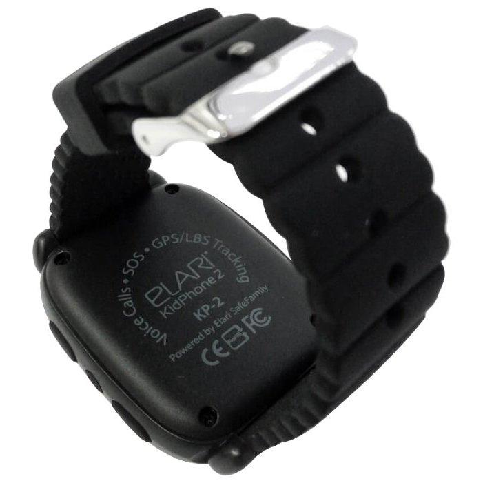 Смарт часы Elari KIDPHONE 2 черный - фото 3 - id-p92378794
