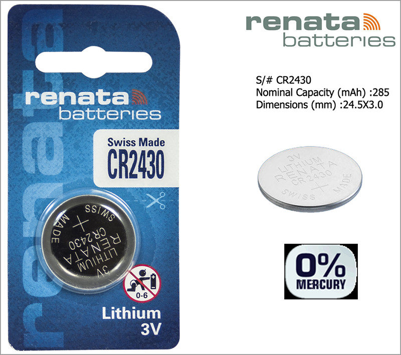 Батарейка RENATA CR2430