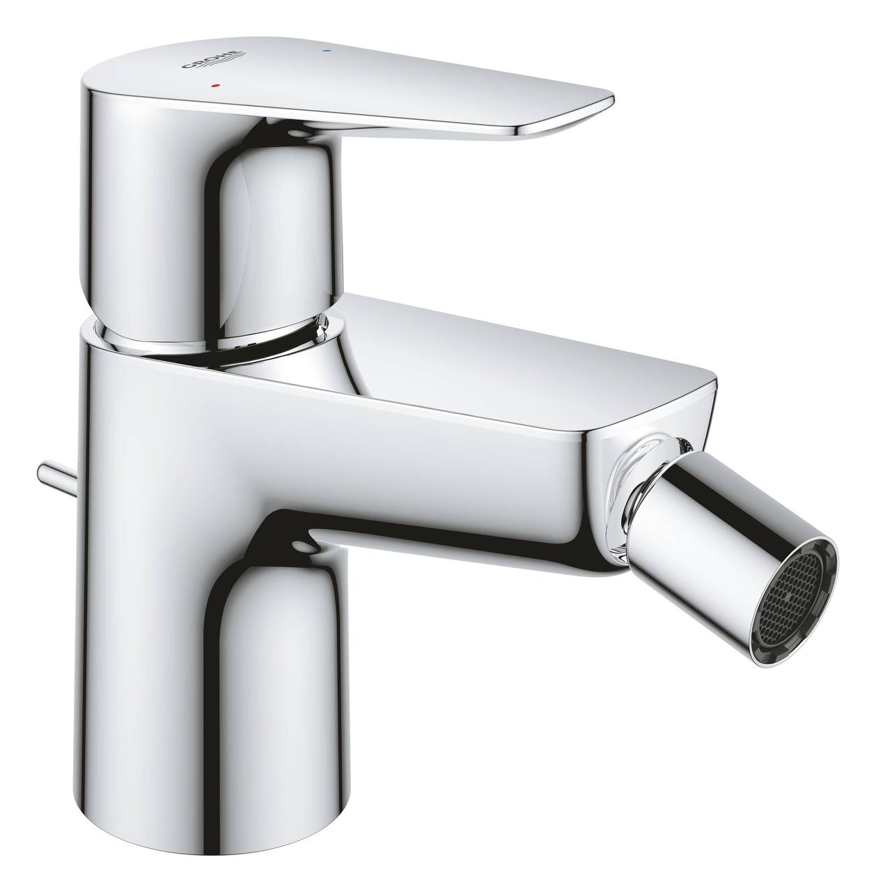 Смеситель для биде GROHE BauEdge с рычажным донным клапаном, хром (23331001)