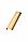 Мебельная ручка накладная EDGE STRAIGHT L.200мм, отделка золото шлифованное, фото 2