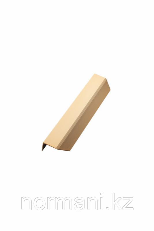 Мебельная ручка накладная BLAZE L.200мм, отделка золото шлифованное