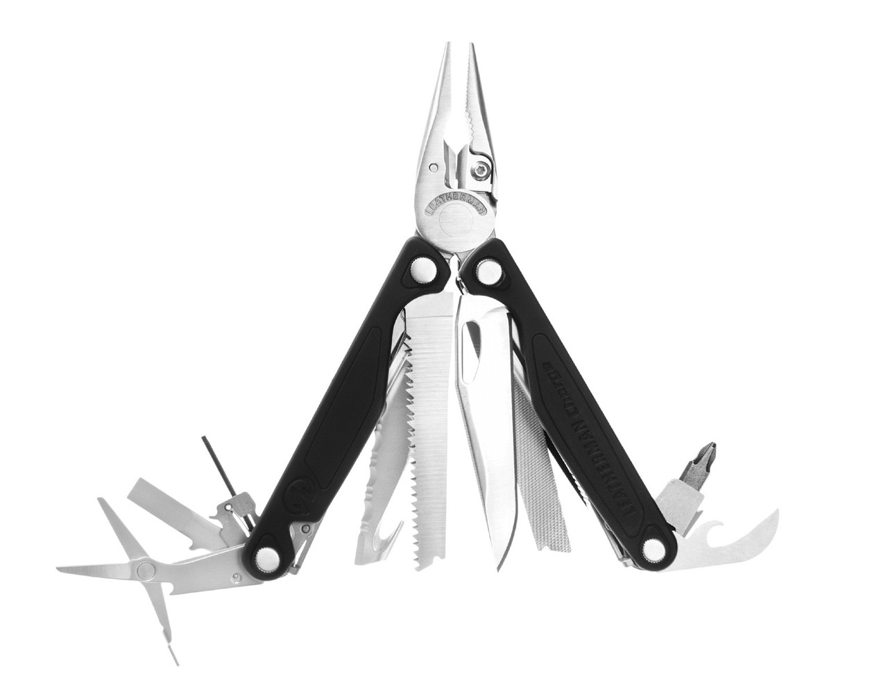 Мультиинструмент LEATHERMAN Мод. CHARGE+ METRIC BITS (19^)(10см)(235г.)(чехол: нейлон BLACK 4-P M), R 38907 - фото 1 - id-p92392713