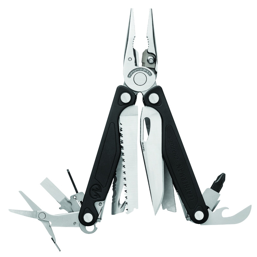 Мультиинструмент LEATHERMAN Мод. CHARGE+ BLACK METRIC BITS (19^)(10см)(235г.)(чехол: нейлон MOLLE-BLACK), R 38 - фото 1 - id-p92392760