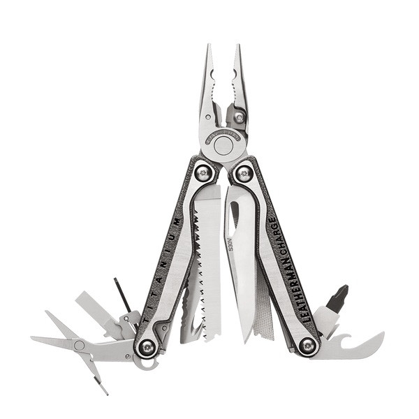 Мультиинструмент LEATHERMAN Мод. CHARGE+ TTi METRIC BITS (19^)(10см)(252г.)(чехол: нейлон BLACK 4-P M), R38906