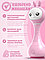 Цифровая музыкальная погремушка Умный зайка Alilo, розовый, фото 5