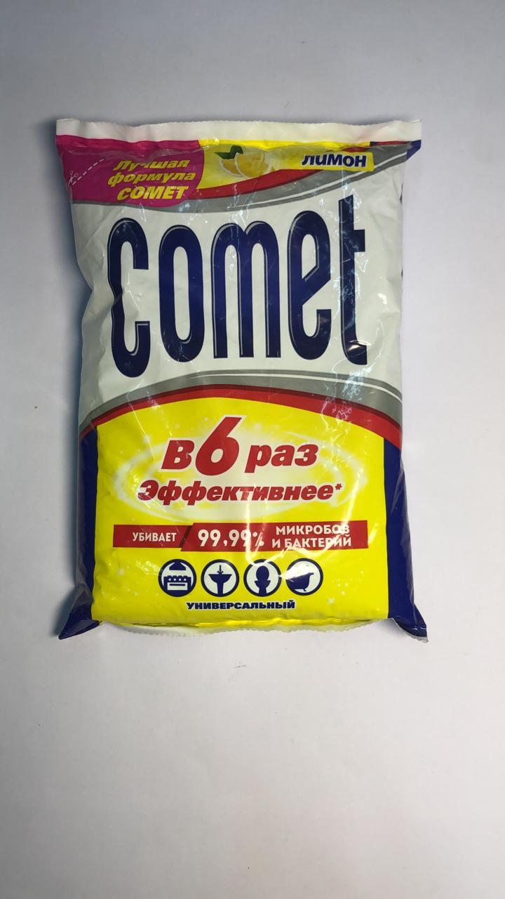 Чистящий порошок Comet, Лимон, 350 в мягк. упак. 0% хлора: продажа .