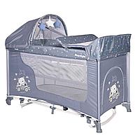 Кровать - манеж MOONLIGHT 2 plus rocker SILVER BLUE CAR (Bertoni/Lorelli, Болгария) 2154 Кровать - манеж MOONLIGHT 2 plus rocker SILVER BLUE CAR (Bertoni/Lorelli, Болгария)