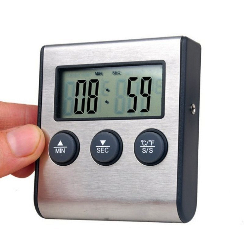 Термометр с проводным термосенсором и звуковым оповещением - фото 3 - id-p75815076