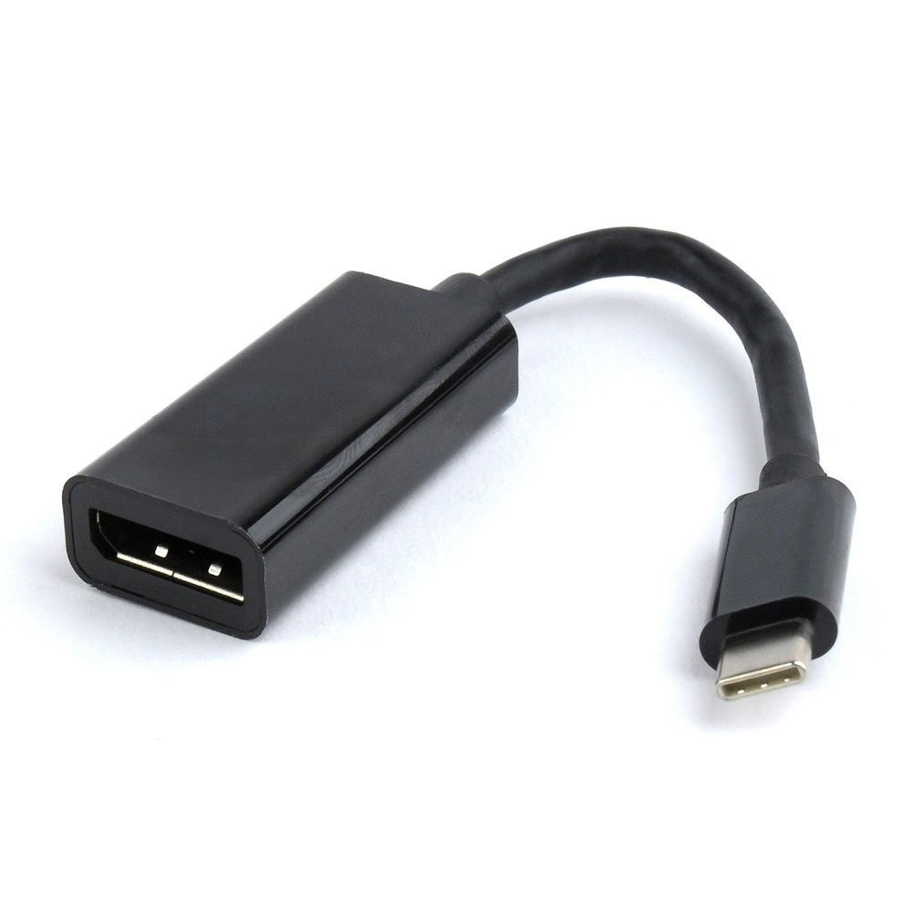 Переходник Cablexpert USB TYPE-C- A-CM-DPF-01 черный