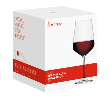 Набор бокалов Spiegelau Style для красного вина - фото 4 - id-p92416484