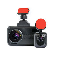 Видерегистратор, радар-детектор TRENDVISION Hybrid Signature PRO, 2 камеры, 3", 135°, 2560х1440 (2K) ...