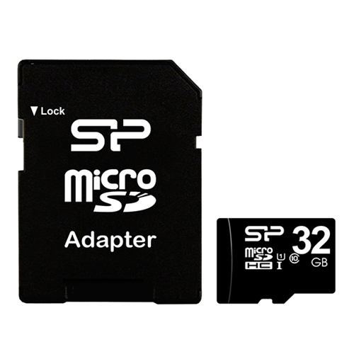 MemoryCard microSDHC 32GB, Silicon Power SP032GBSTHDU3V10SP, Class 10, +adapter