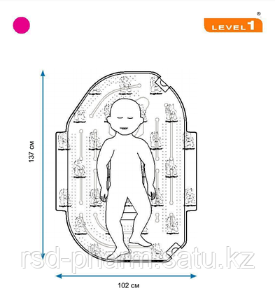 Одеяло Snuggle Warm, подкладное детское, нестерильное, большое - 101.6 cm W x 137.1 cm L, фото 2