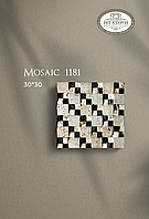 Табиғи тастан жасалған мозаика 1181, 30*30 см