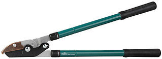 Сучкорез RACO с телескоп.ручками, 2-рычажный, с упорной пластиной, рез до 38 мм, 630 мм - 950 мм