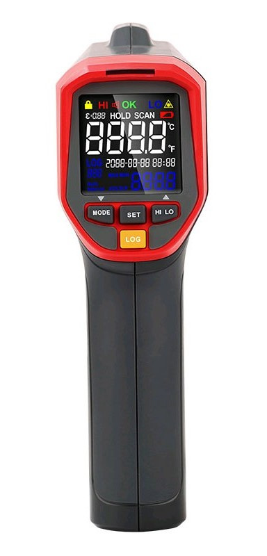 UT302D+ Инфракрасный термометр (пирометр) UNI-T (-32°С +1100°С). Внесен в реестр СИ РК. - фото 4 - id-p92432181