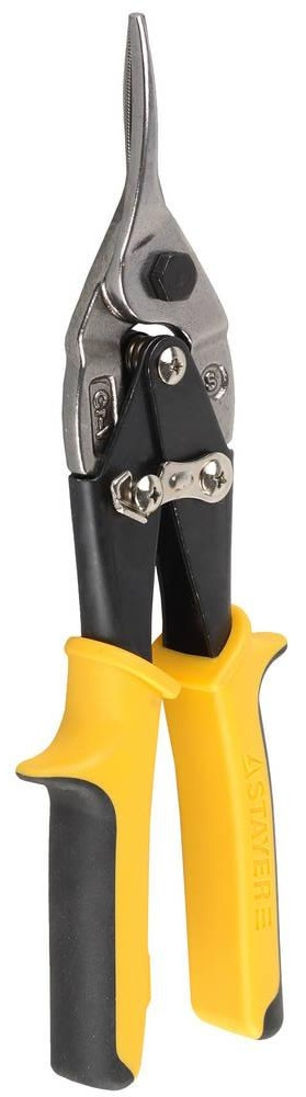 STAYER Ножницы по металлу HERCULES, прямые, Cr-Mo, 250 мм, серия Professional