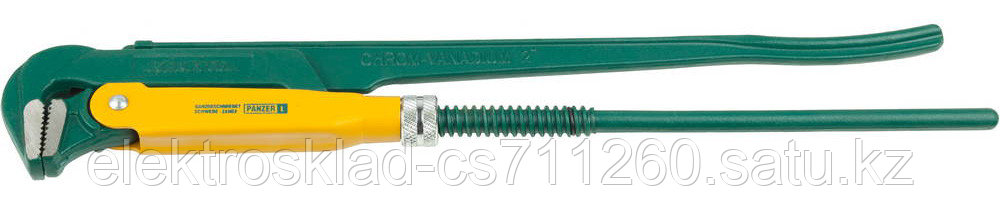 Ключ KRAFTOOL трубный, тип "PANZER-L", прямые губки, Cr-V сталь, цельнокованный, 2"/560мм