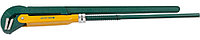 Ключ KRAFTOOL трубный, прямые губки, тип "PANZER - L", цельнокованный, Cr-V сталь, 4 "/745мм
