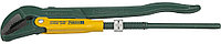 Ключ KRAFTOOL трубный, рычажный, тип "PANZER-V", изогнутые губки, цельнокованный, Cr-V сталь, 1"/330мм 