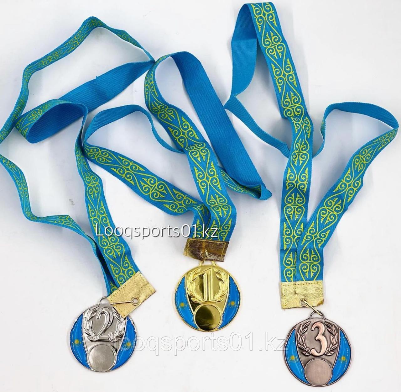 Спортивные наградные медали 2 место - фото 1 - id-p92435461