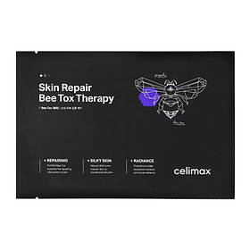 Обновляющая тканевая маска Celimax Skin Repair Bee Tox Therapy Mask