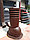 Вентиляционный выход ECO KBN СуперМонтерей Ø125 мм Коричневый RAL 8017 KRONO-PLAST, фото 2