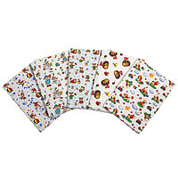 Пелёнка фланелевая, 75х120 см, цвет МИКС