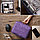 Органайзер дорожный для электронных аксессуаров и провод непромокаемый Тravel 24,5х19х9,5 см фиолетовый, фото 10