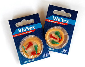 Презервативы Vie`tex с эластичными усиками "Возбуждающий эффект"