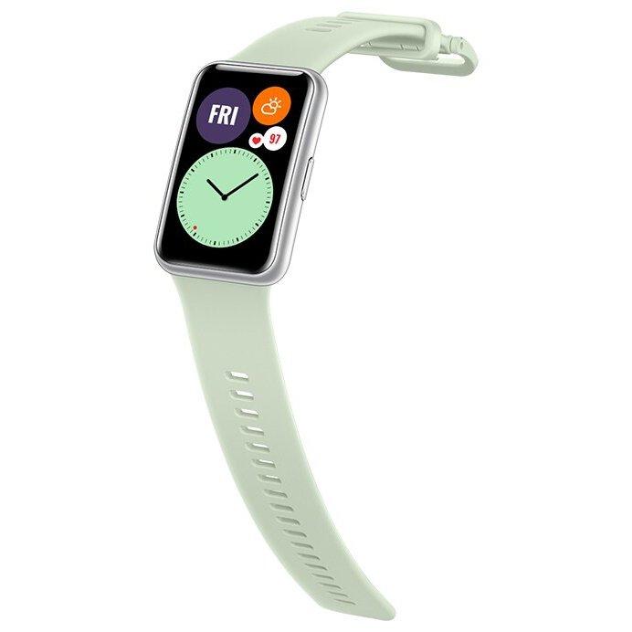 Смарт часы HUAWEI WATCH Fit зеленый (TIA-B09) - фото 3 - id-p92476450
