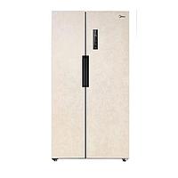 Холодильник Midea MRS518SFNBE2, Side-by-side, класс A+, 516 л, бежевый