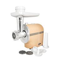 Мясорубка Beon BN-2100, 2500 Вт, 2 кг/мин, 3 решетки 3/5/7мм, насадка для колбас, бежевая