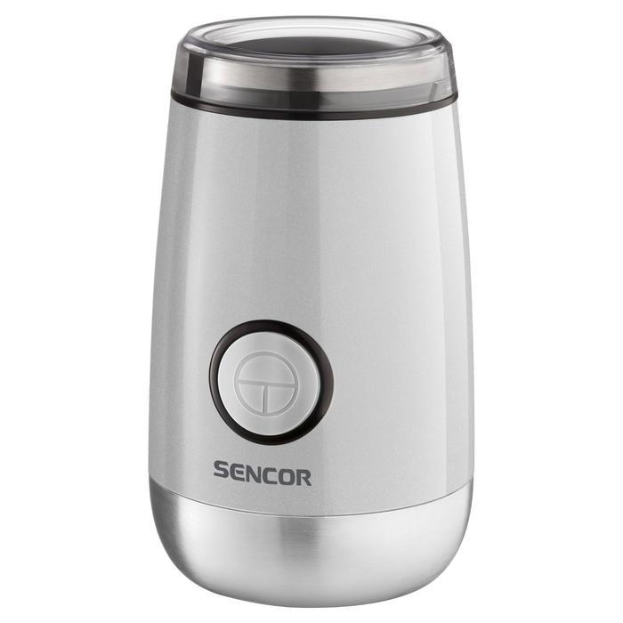 Кофемолка Sencor SCG 2052WH, 150 Вт, 60 г, белая