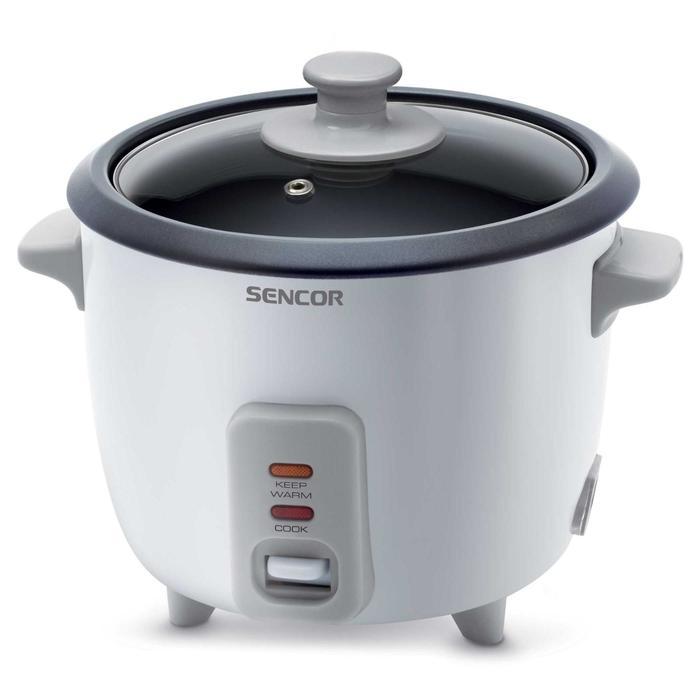 Рисоварка Sencor SRM 0600WH, 300 Вт, 0.6 л, белая