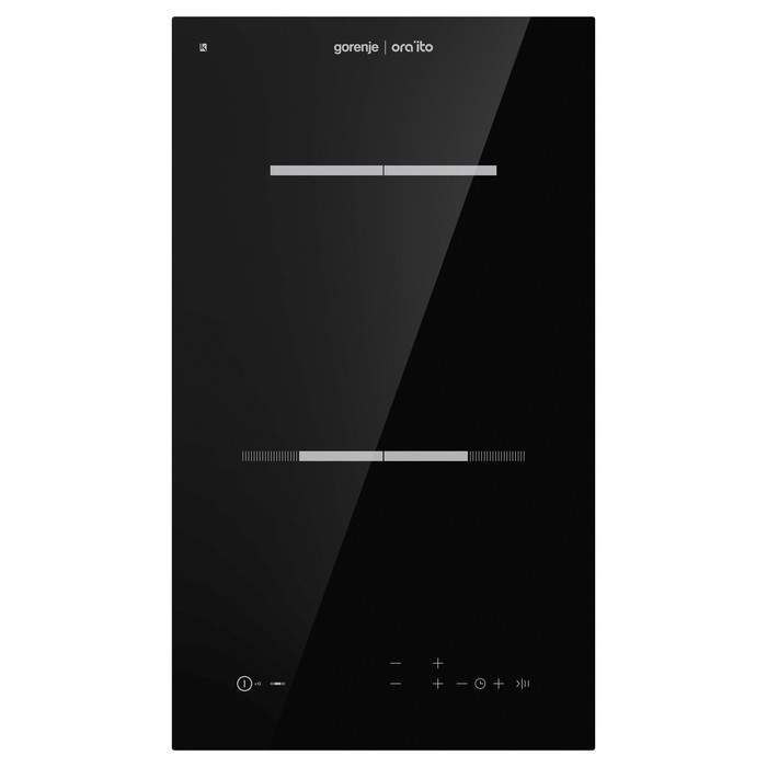 Варочная поверхность Gorenje ECT322ORAB, электрическая, 2 конфорки Hi-Light, чёрная