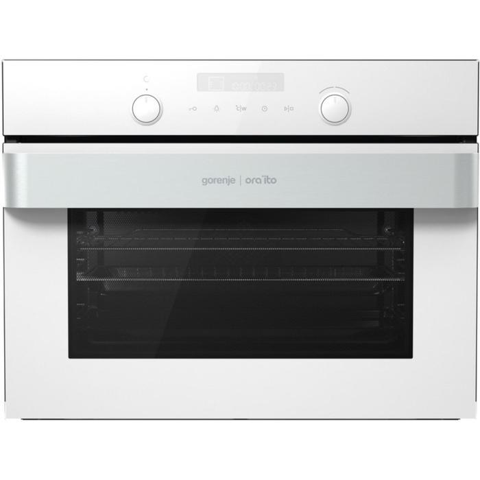 Духовой шкаф Gorenje Ora ito BCM547ORAW, электрический, 2200 Вт, 50 л, 11 режимов, белый