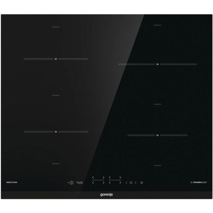Варочная поверхность Gorenje IT641BCSC, индукционная, 4 конфорки, сенсор, чёрная