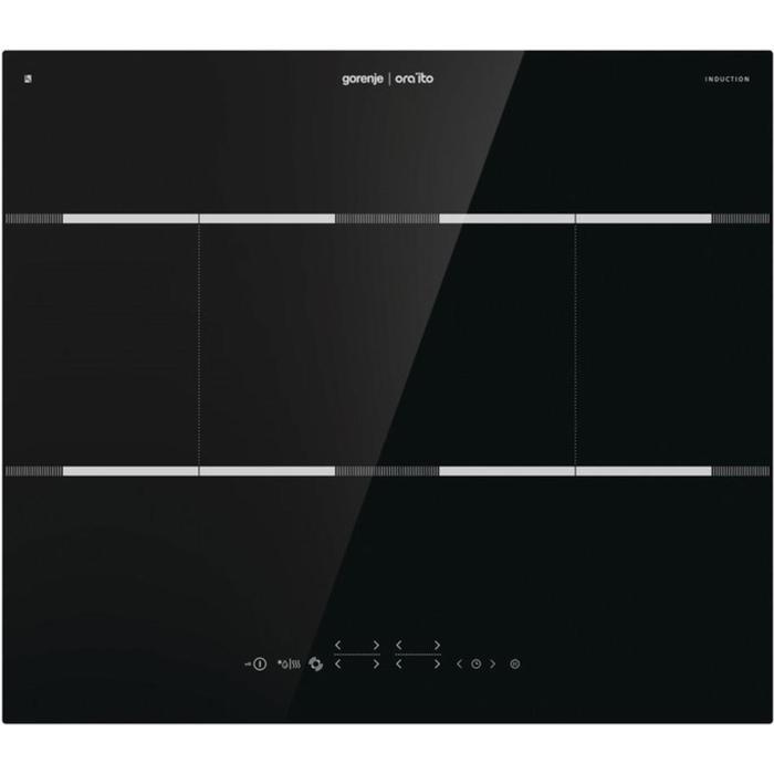 Варочная поверхность Gorenje IT646ORAB, индукционная, 4 конфорки, сенсор, чёрная