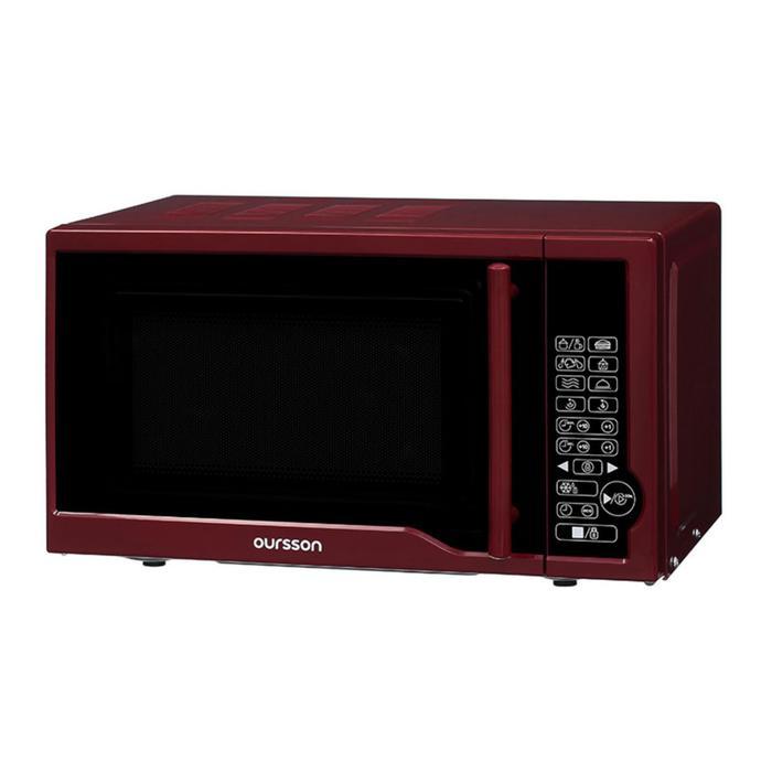 Микроволновая печь Oursson MD2042/DC, 700 Вт, 20 л, 5 режимов, бордовая