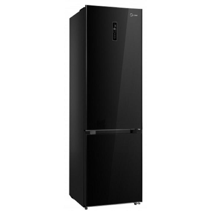Холодильник Midea MRB520SFNGB1, двухкамерный, класс A++, 350 л, чёрный