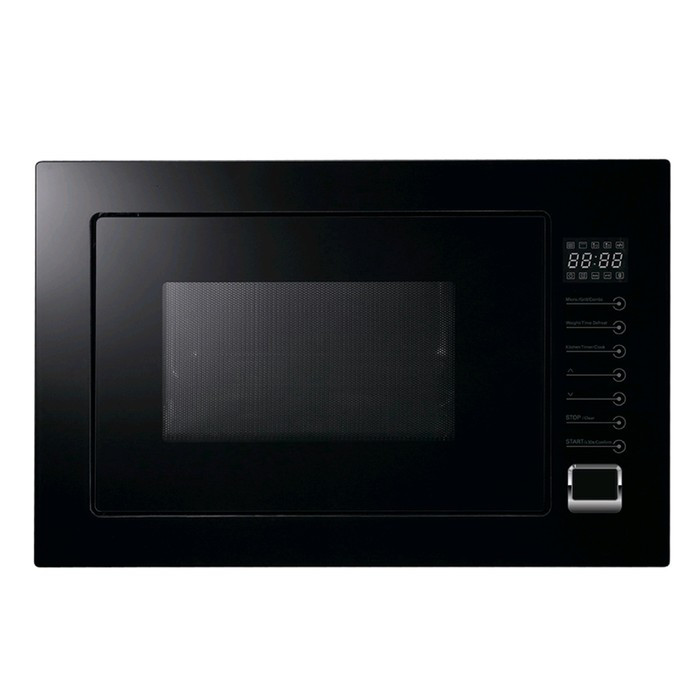 Встраиваемая микроволновая печь Midea TG925B8D-BL, 900 Вт, 25 л, гриль, чёрная