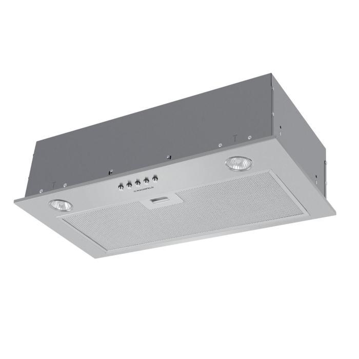 Вытяжка Maunfeld Crosby Singl 60 INOX, встраиваемая, 850 м3/ч, 60 см, серебристая