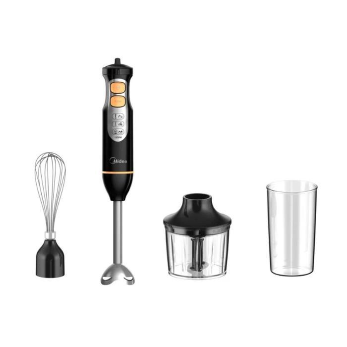 Блендер Midea MC-BL 401, погружной, 1200 Вт, 0.4 л, 2 скорости, чёрный