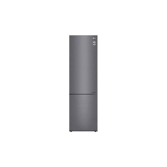 Холодильник LG GA-B509CLCL, двухкамерный, класс А+, 419 л, No Frost, инвертор, серебристый
