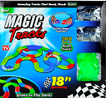Magic Tracks магический трек с двумя машинками мэджик трек