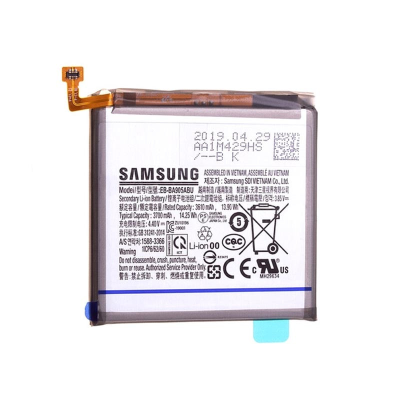 Заводской аккумулятор для Samsung Galaxy A80 (EB-BA905ABU, 3700 mah)