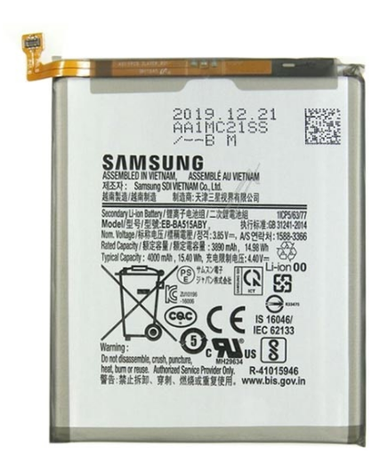 Заводской аккумулятор для Samsung Galaxy A51 (EB-BA515ABY, 4000 mah)