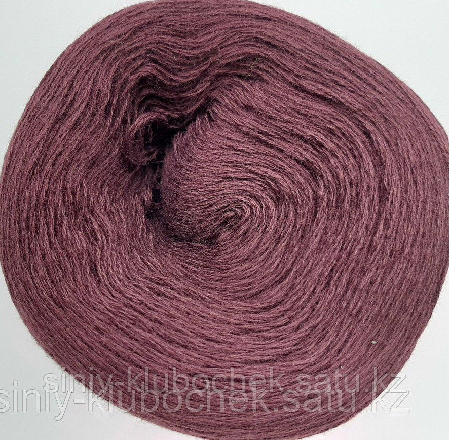 Пряжа для вязания Слонимская полухлопок (в 4 нити) Бордовый - фото 2 - id-p92396642